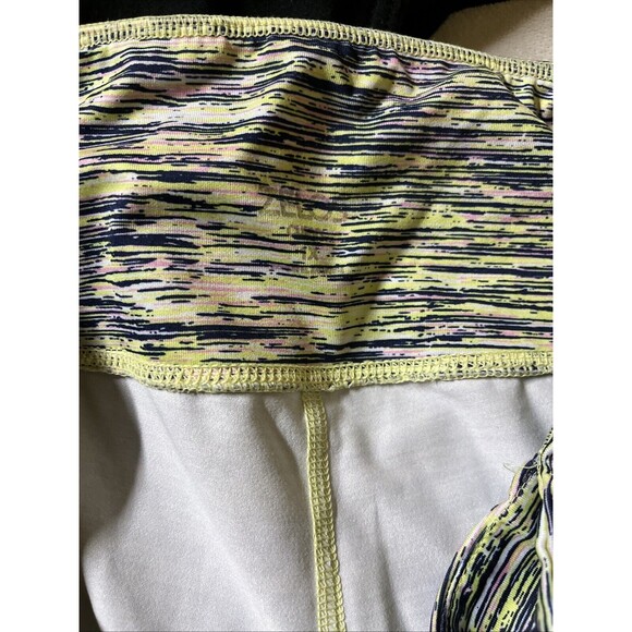 Zelos Women's Size 1X Capri Leggings Pants with Waist Pocket Green Strip… - Picture 9 of 10